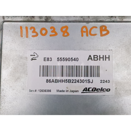 Calculateur moteur occasion OPEL CORSA IV Phase 2 - 1.2 TWINPORT 85ch