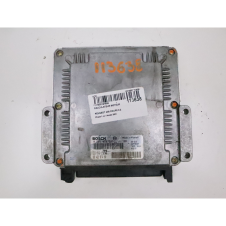 Calculateur moteur occasion PEUGEOT 406 COUPE Phase 1 - 2.2 HDI 133ch