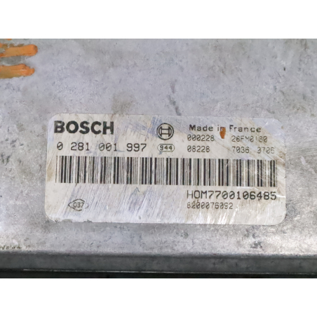 Calculateur moteur occasion RENAULT LAGUNA I Phase 2 NEVADA - 1.9DCI 110ch