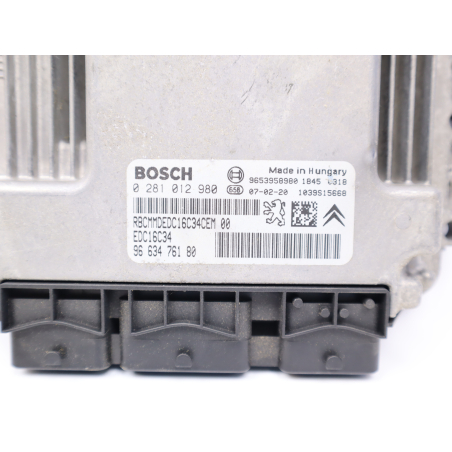 Calculateur moteur occasion CITROEN C4 PICASSO I Phase 1 - 1.6 HDi 16v 110ch