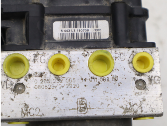 Calculateur abs occasion CITROEN JUMPY II Phase 1 - 1.6 HDI 90ch