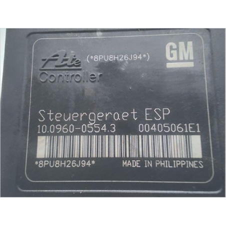 Calculateur abs occasion OPEL ASTRA III Phase 2 - 1.7 CDTI 100ch