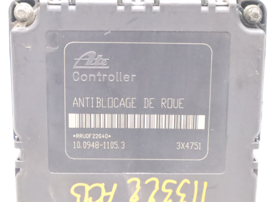 Calculateur abs occasion PEUGEOT 206 Phase 1 - 1.6i 16v
