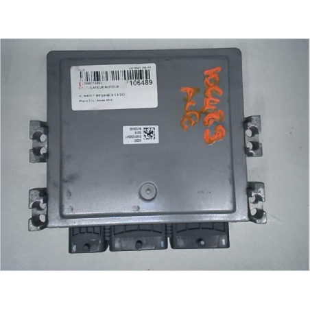 Calculateur moteur occasion RENAULT MEGANE III Phase 3 - 1.5 DCI 110ch