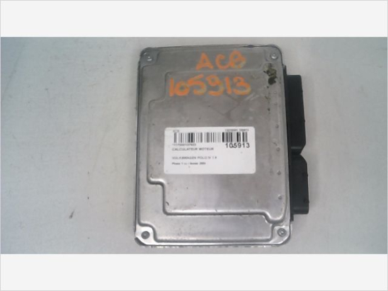Calculateur moteur occasion VOLKSWAGEN POLO IV Phase 1 - 1.9 TDI 100ch