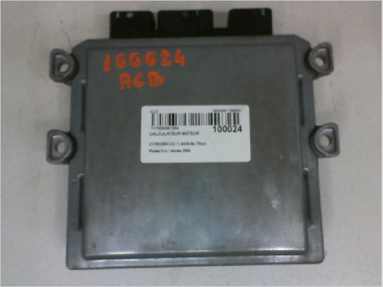 Calculateur moteur occasion CITROEN C3 I Phase 1 - 1.4HDI 8v 70ch