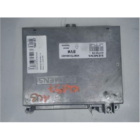 Calculateur moteur occasion RENAULT MEGANE I Phase 1 - 1.4