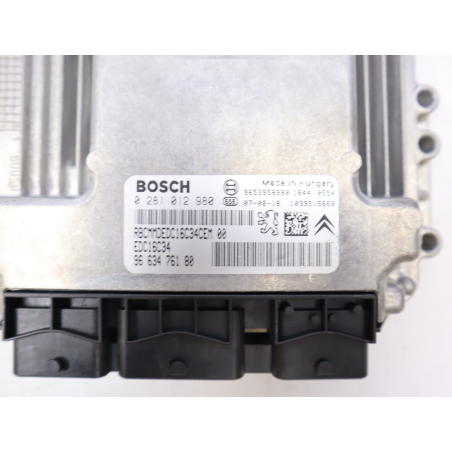 Calculateur moteur occasion CITROEN C4 PICASSO I Phase 1 - 1.6 HDi 16v 110ch