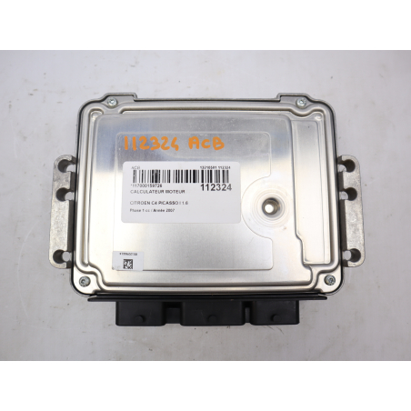 Calculateur moteur occasion CITROEN C4 PICASSO I Phase 1 - 1.6 HDi 16v 110ch