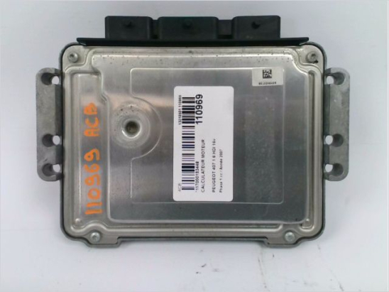 Calculateur moteur occasion PEUGEOT 407 Phase 1 - 1.6 HDI 16v