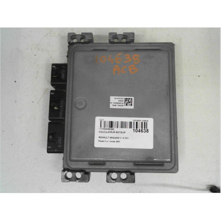 Calculateur moteur occasion RENAULT MEGANE II Phase 2 - 1.5 DCI 105ch