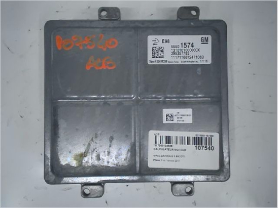 Calculateur moteur occasion OPEL ZAFIRA III Phase 1 - 1.6 CDTI 136ch