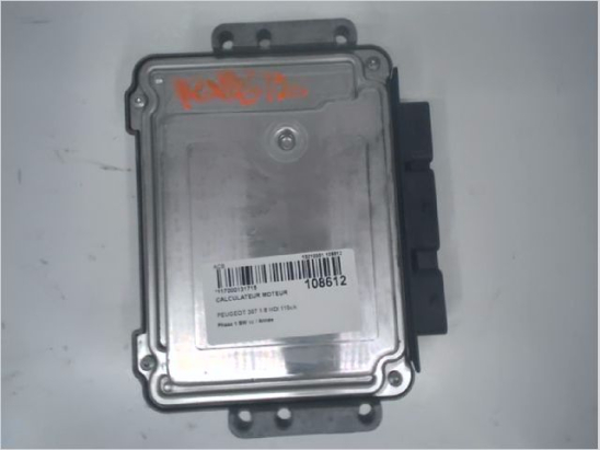 Calculateur moteur occasion PEUGEOT 307 Phase 1 SW - 1.6 HDI 110ch