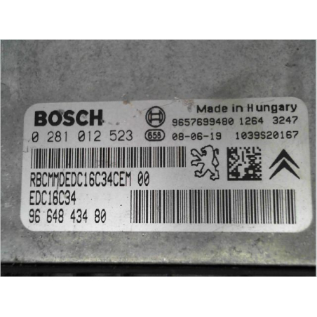 Calculateur moteur occasion CITROEN C3 I Phase 2 - 1.4 HDi 70ch