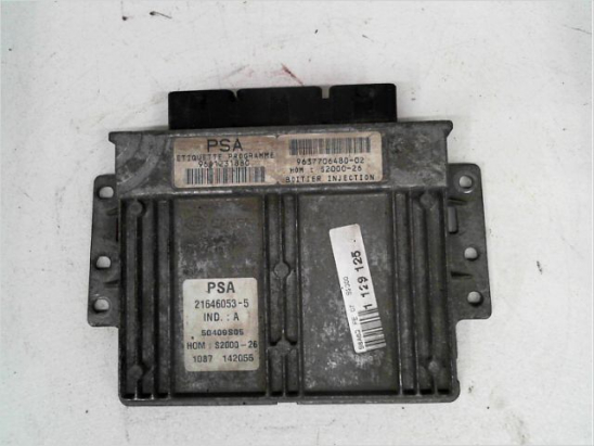 Calculateur moteur occasion CITROEN SAXO Phase 2 - 1.4i