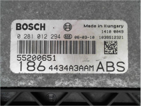 Calculateur moteur occasion FIAT MULTIPLA Phase 2 - 1.9 DT MULTIJET 120ch