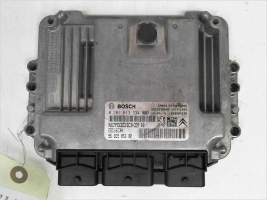 Calculateur moteur occasion PEUGEOT 3008 I Phase 1 - 1.6 HDI 110ch