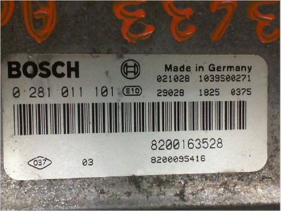 Calculateur moteur occasion RENAULT LAGUNA II Phase 1 ESTATE - 1.9 DCI 120ch