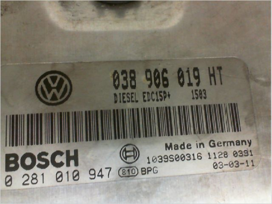 Calculateur moteur occasion SEAT IBIZA III Phase 1 - 1.9 TDI 100ch