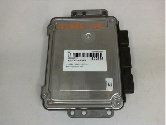 Calculateur moteur occasion PEUGEOT 206 Phase 2 - 1.4 HDI 70ch