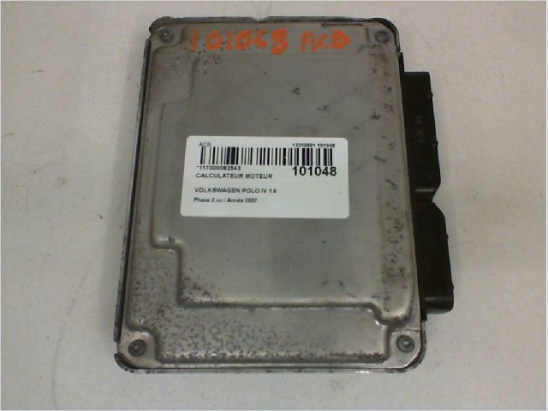 Calculateur moteur occasion VOLKSWAGEN POLO IV Phase 2 - 1.4 TDI 70ch