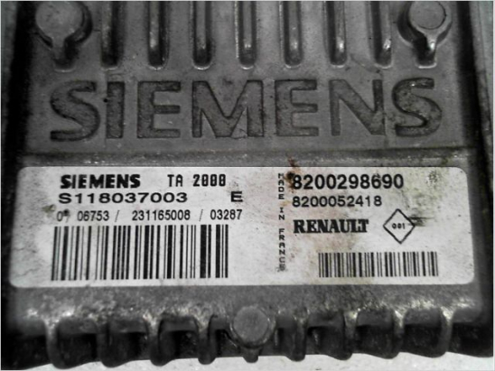 Calculateur moteur occasion RENAULT CLIO II Phase 2 - 1.6 16v