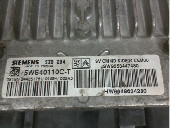 Calculateur moteur occasion CITROEN C3 I Phase 1 - 1.4HDI 8v 70ch