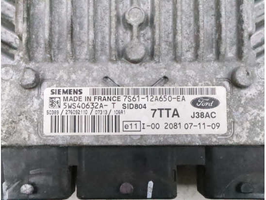 Calculateur moteur occasion FORD FIESTA V Phase 2 - 1.4 TDCI