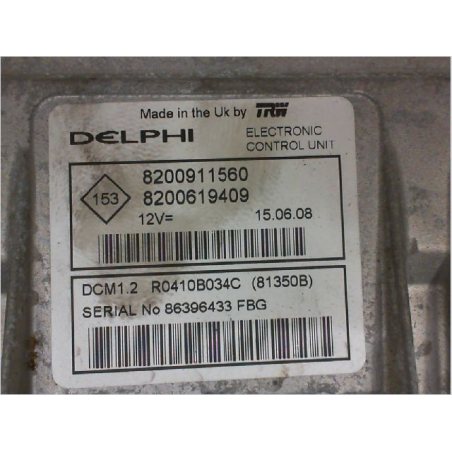 Calculateur moteur occasion RENAULT CLIO III Phase 1 - 1.5 DCI 70ch