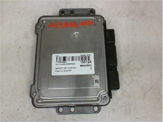 Calculateur moteur occasion PEUGEOT 206 Phase 2 - 1.4 HDI 70ch