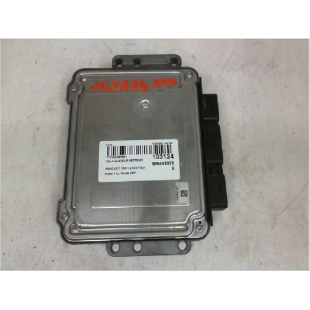 Calculateur moteur occasion PEUGEOT 206 Phase 2 - 1.4 HDI 70ch