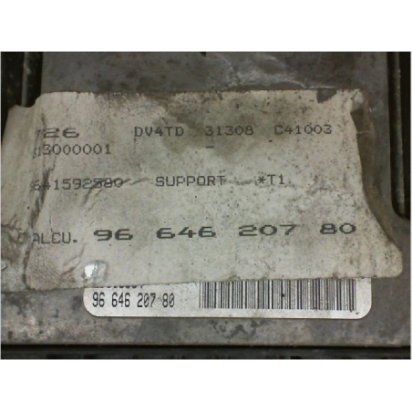 Calculateur moteur occasion PEUGEOT 206 Phase 2 - 1.4 HDI 70ch