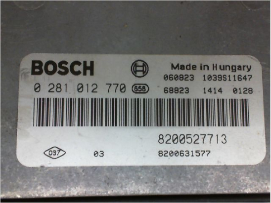 Calculateur moteur occasion RENAULT LAGUNA II Phase 2 - 1.9 DCI 130ch