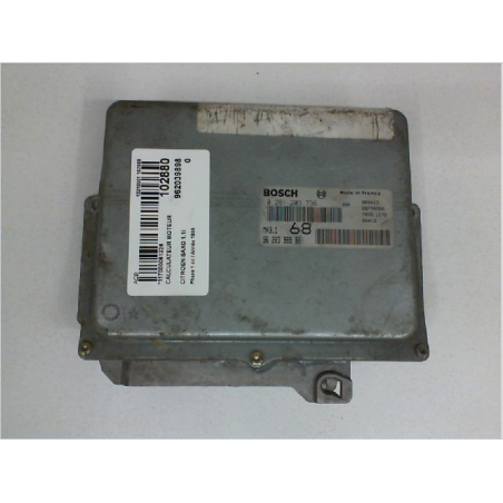 Calculateur moteur occasion CITROEN SAXO Phase 1 - 1.1i