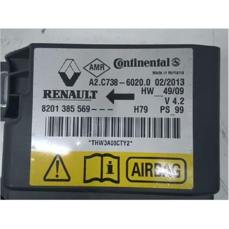 Boitier pyrotechnique occasion DACIA DUSTER Phase 1 - 1.5 DCI 110ch