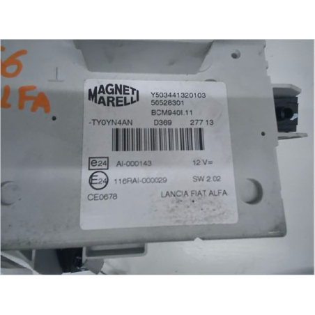 Platine fusible habitacle (BSI) occasion ALFA ROMEO GIULIETTA II Phase 2 - 2.0 JTDM 150ch