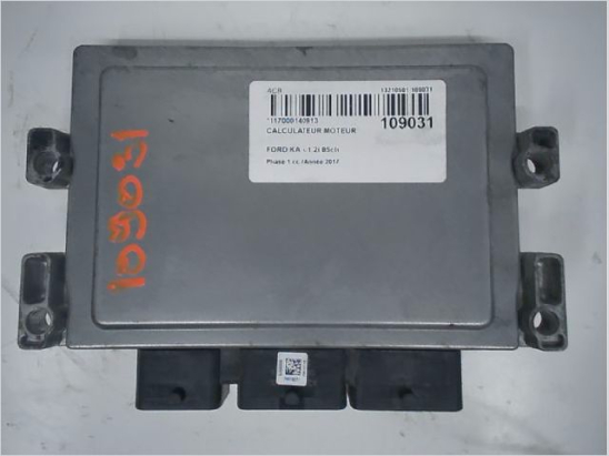 Calculateur moteur occasion FORD KA + Phase 1 - 1.2i 85ch