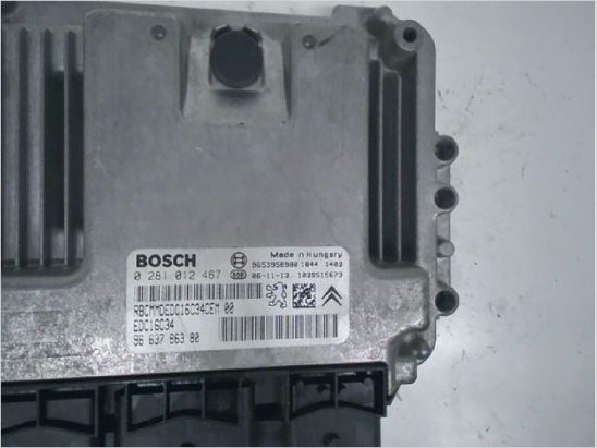 Calculateur moteur occasion PEUGEOT 207 Phase 1 - 1.6 HDI 16v 90ch