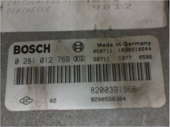 Calculateur moteur occasion RENAULT SCENIC II Phase 1 - 1.9 DCI 120ch