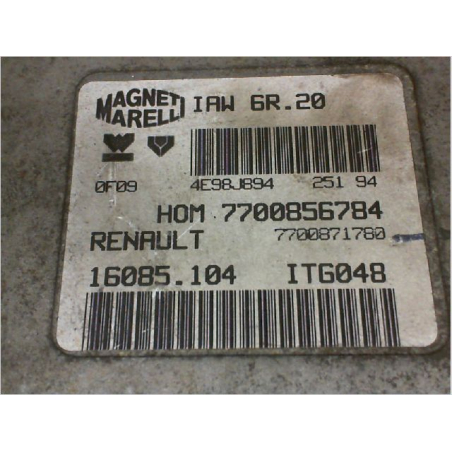 Calculateur moteur occasion RENAULT TWINGO I Phase 1 - 1.2i 55ch