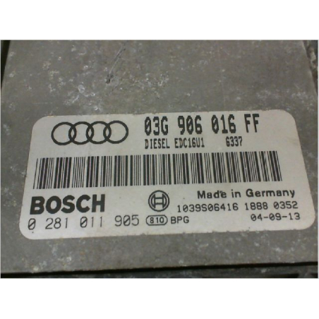 Calculateur moteur occasion AUDI A3 II Phase 1 - 2.0 TDi 140ch