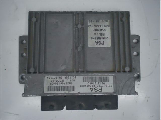 Calculateur moteur occasion PEUGEOT 206 Phase 1 - 1.4i