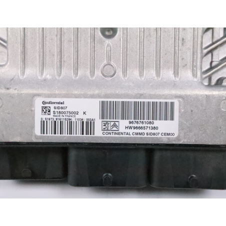 Calculateur moteur occasion PEUGEOT 3008 I Phase 1 - 1.6 HDI 112ch
