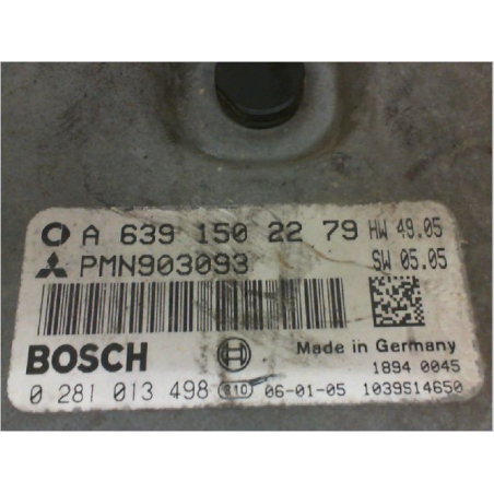 Calculateur moteur occasion SMART SMART FORFOUR I Phase 1 - 1.5 CDI 68ch