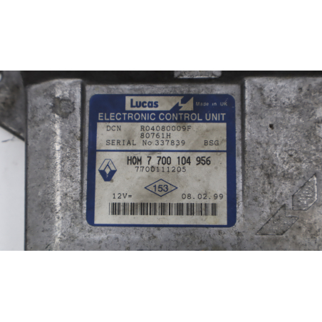 Calculateur moteur occasion RENAULT CLIO II Phase 1 - 1.9 D
