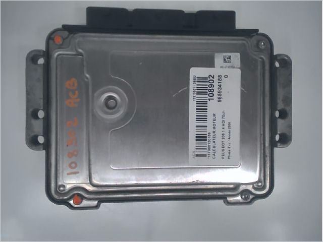 Calculateur moteur occasion PEUGEOT 206 Phase 2 - 1.4 HDI 70ch
