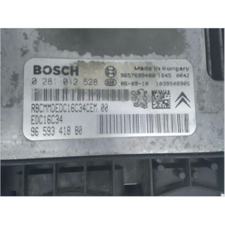 Calculateur moteur occasion PEUGEOT 206 Phase 2 - 1.4 HDI 70ch