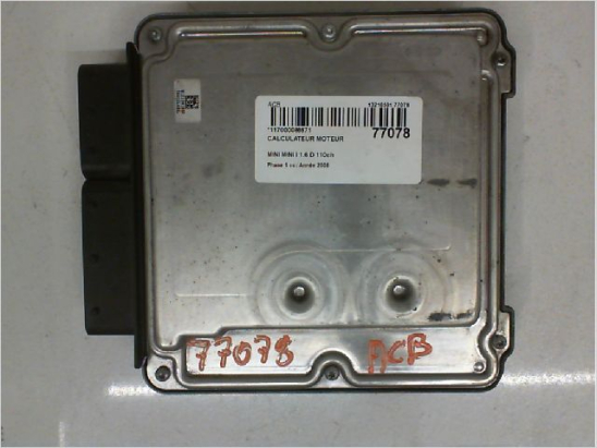Calculateur moteur occasion MINI MINI II Phase 1 - 1.6 D 110ch