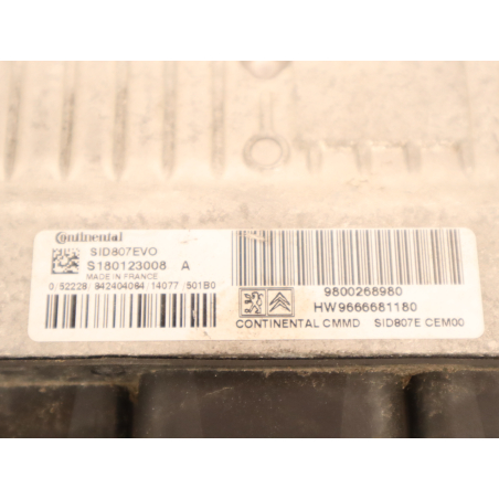 Calculateur moteur occasion PEUGEOT PARTNER II Phase 2 BREAK - 1.6 HDI 115ch