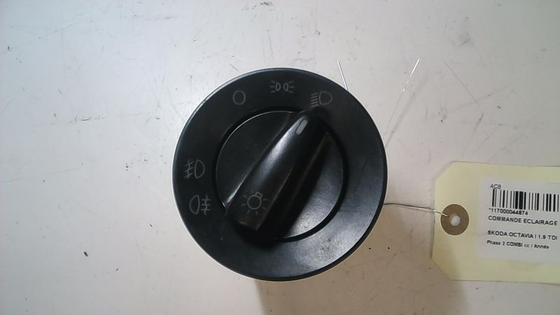 Commande eclairage occasion SKODA OCTAVIA I Phase 2 COMBI - 1.9 TDI 100ch